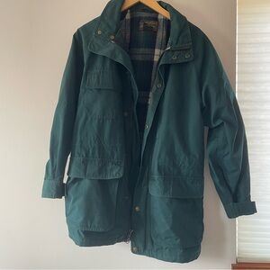 Green Eddie Bauer Coat EUC